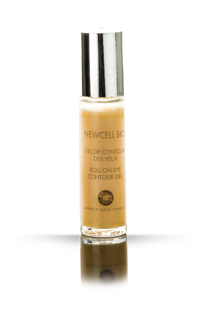 Flacon roll-on du gel contour des yeux Newcell Bio
